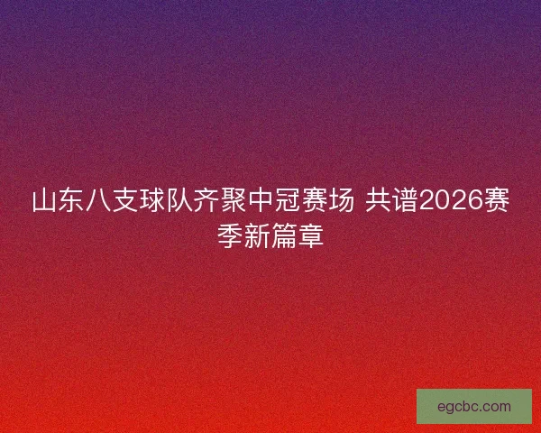 山东八支球队齐聚中冠赛场 共谱2026赛季新篇章